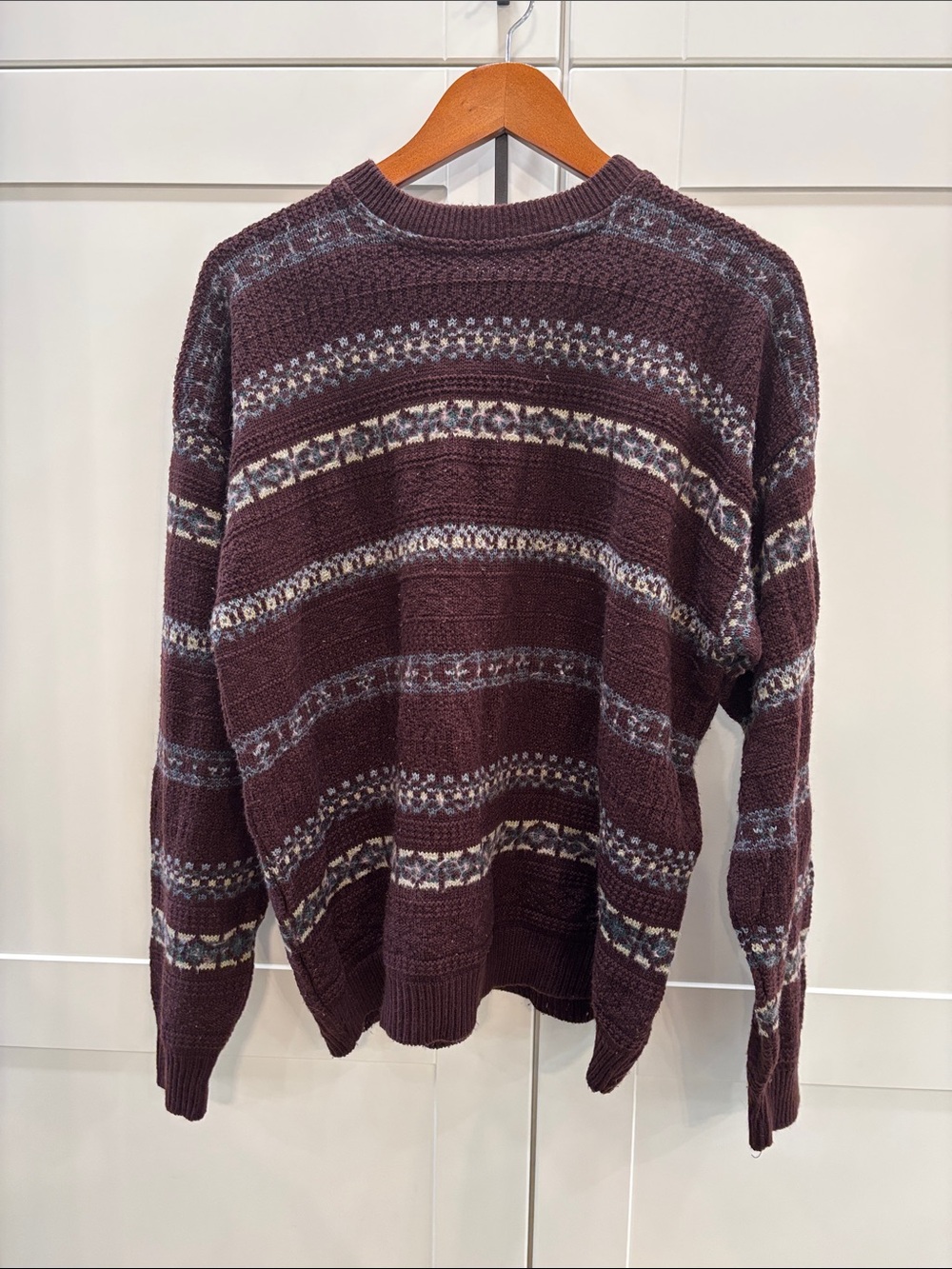 Men's Crewneck Great Canadian Rugged Wear Sweater